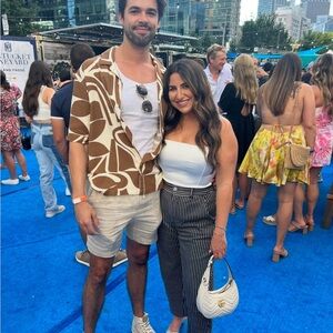 Everlane Striped Utility Barrel Jeans - Size 10